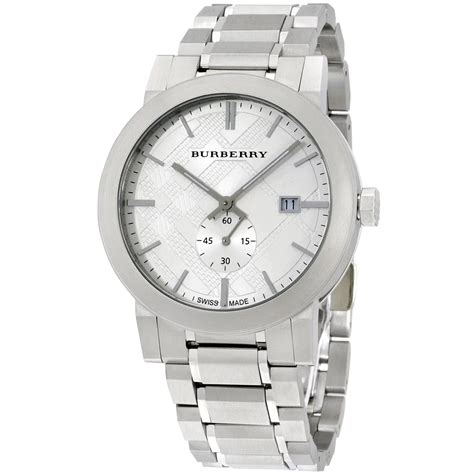 burberry bu9900|Burberry The City Men's Watch Silver BU9900 .